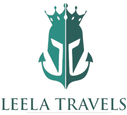 Leela International Travels logo — tour and travel agency, Dubai, UAE · targeting India