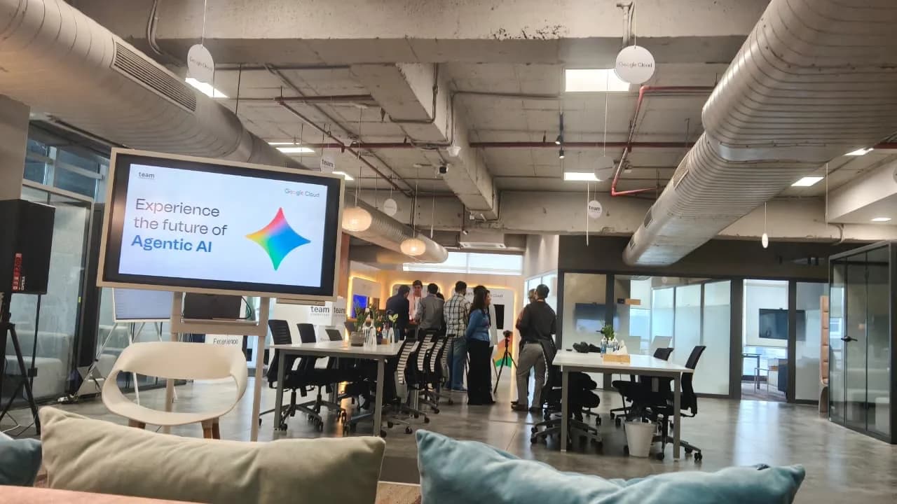The Gemini Enterprise Experience Center launch by Team Computers with Google Cloud in Gurugram