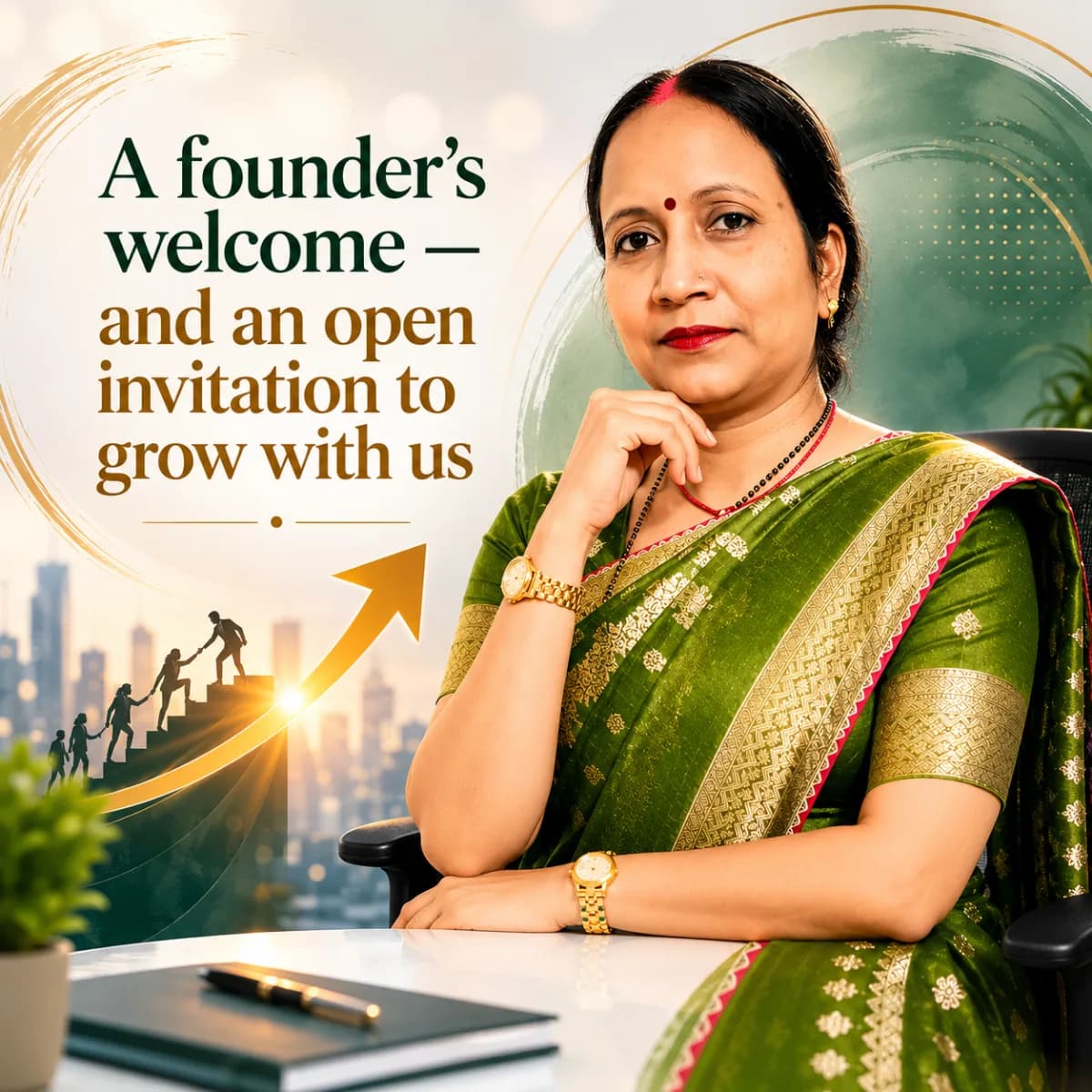 A founder's welcome — and an open invitation to grow with us