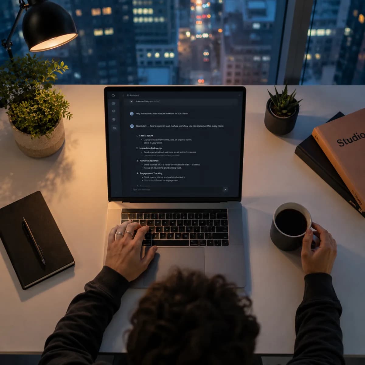 The N8N lead-nurture workflow we build for every client