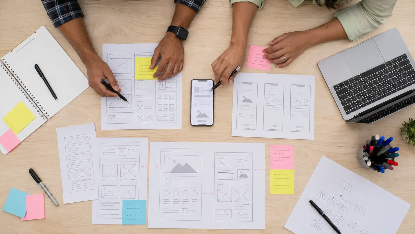service landing page design — Global Info Edge