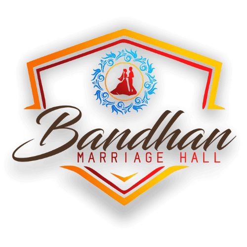The new Bandhan Marriage Hall website homepage designed and built by Global Info Edge — a bilingual wedding-venue site in Garhwa, Jharkhand
