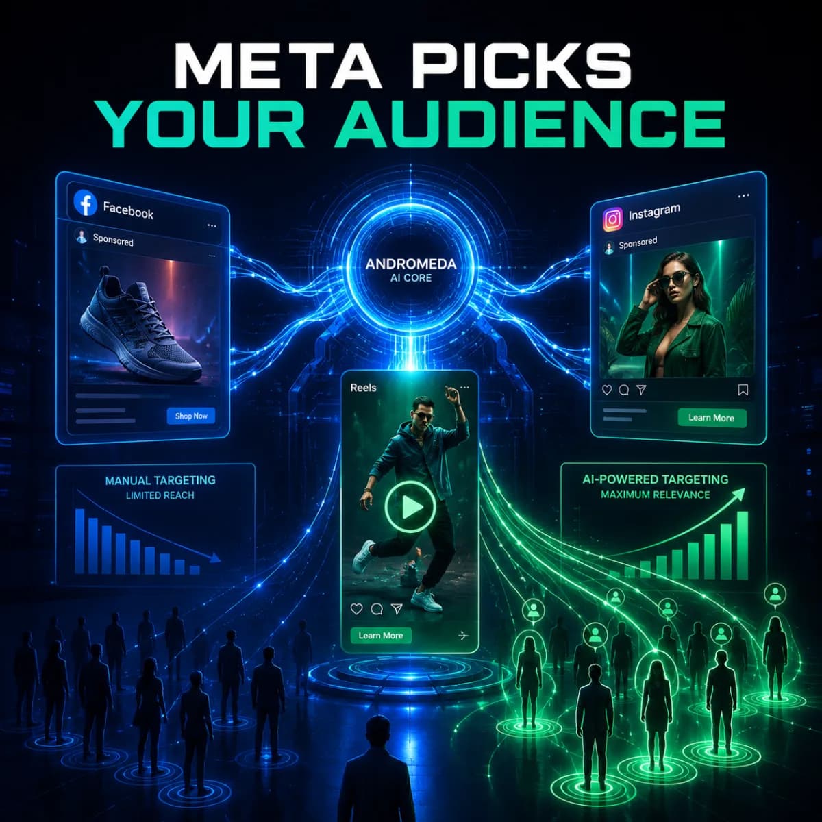 Meta's AI now picks your audience. That makes creative — not targeting — your real job